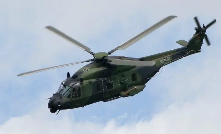 Se estrella helicóptero militar en Alemania; un muerto
