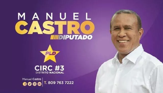 Exjefe de la Policía Manuel Castro inscribió precandidatura a diputado por el PLD