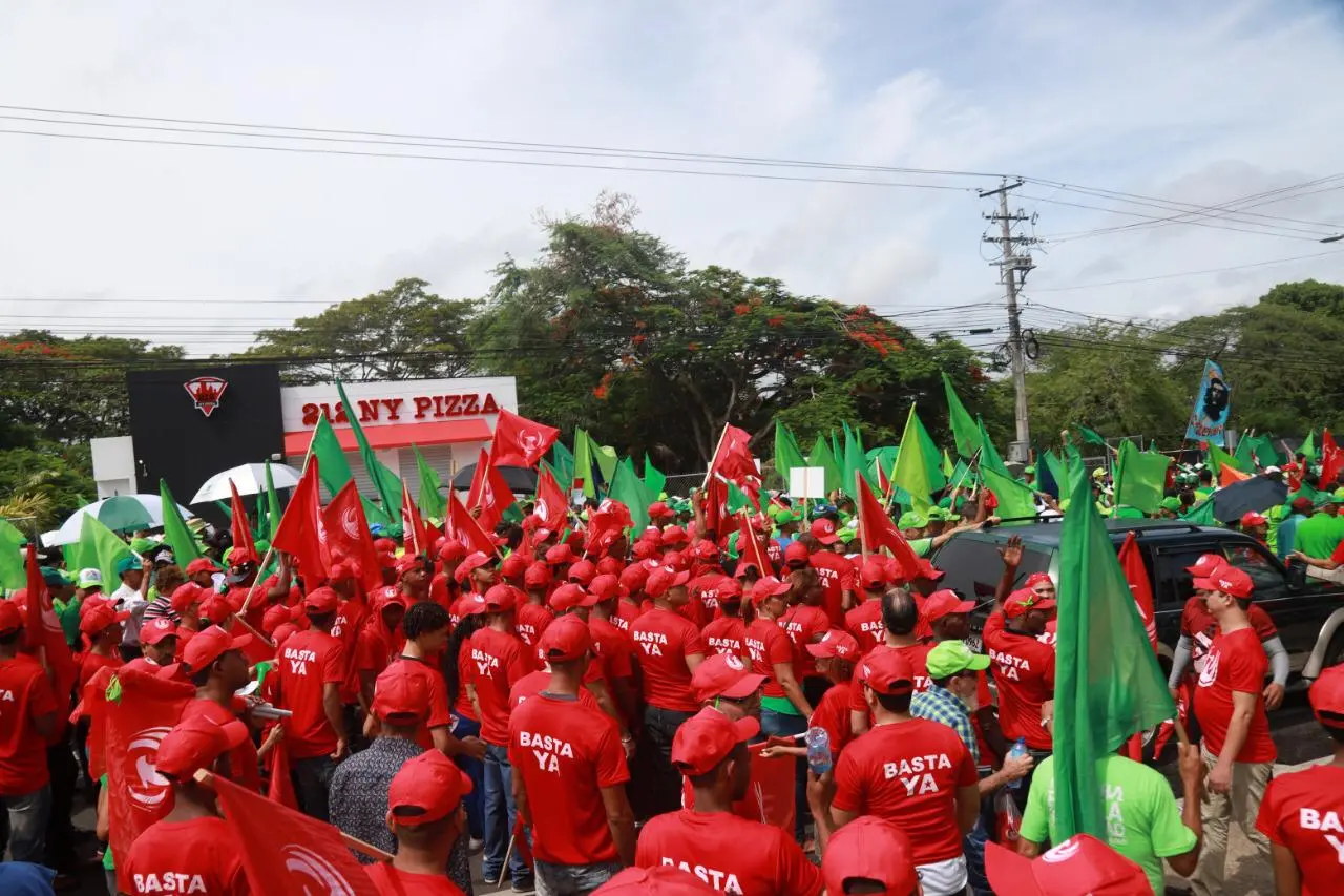 Movimiento “Basta Ya” denuncia en Marcha del Cibao que la corrupción ha llegado a límites insostenibles