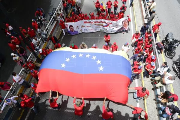 Chavismo se manifiesta en rechazo al informe “sesgado” de DDHH de la ONU