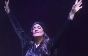 Carlota Carrero emociona en escena