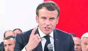 Macron: La UE debe asumir su protección ante el repliegue de EE. UU. a China