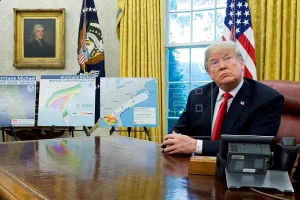 Trump declara el estado de emergencia para Puerto Rico ante llegada de Dorian