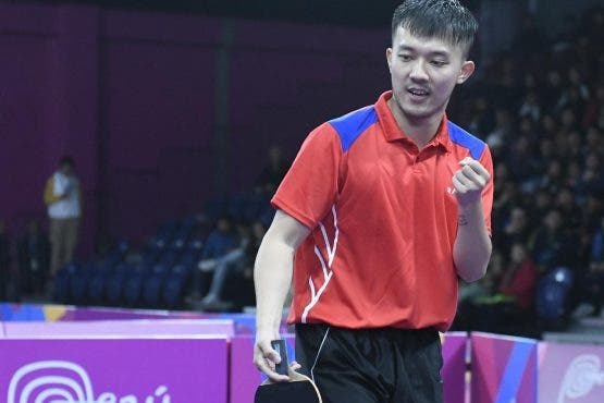Jiaji Wu obtiene la medalla de plata en tenis de mesa de los Juegos Panamericanos