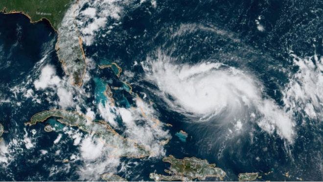 El “catastrófico” huracán Dorian es el más fuerte que azota Bahamas
