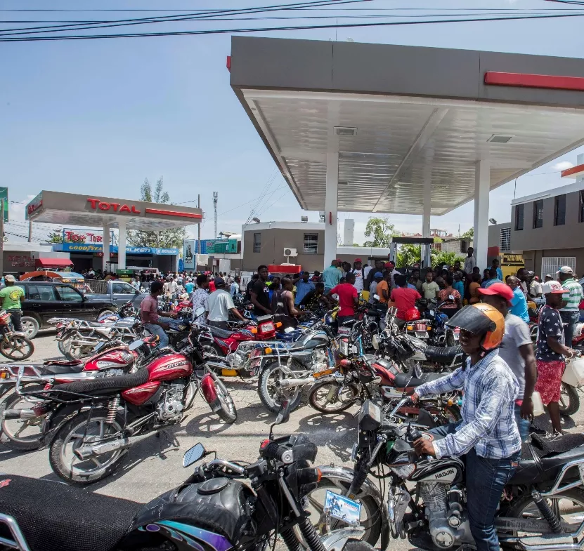 Huelga en Haití por falta gasolina