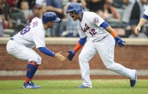 Juan Lagares disparó dos jonrones y empujó seis carreras