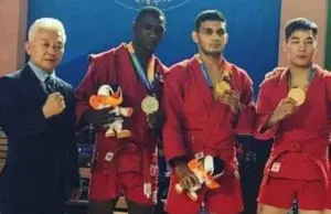 Guzmán obtiene plata en torneo mundial sambo