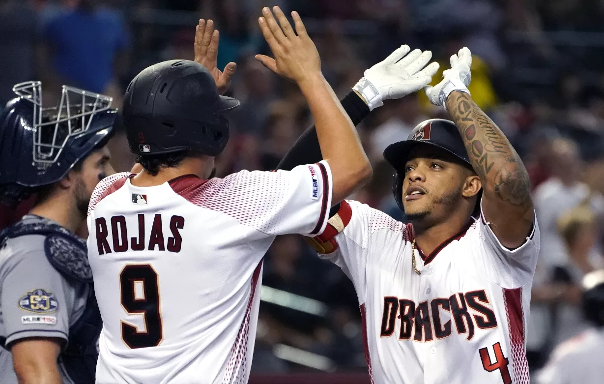 Ketel Marte batea el jonrón 29, doble y empuja cuatro