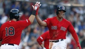 Rafael Devers llega a 200 hits; Aquino da jonrón 19