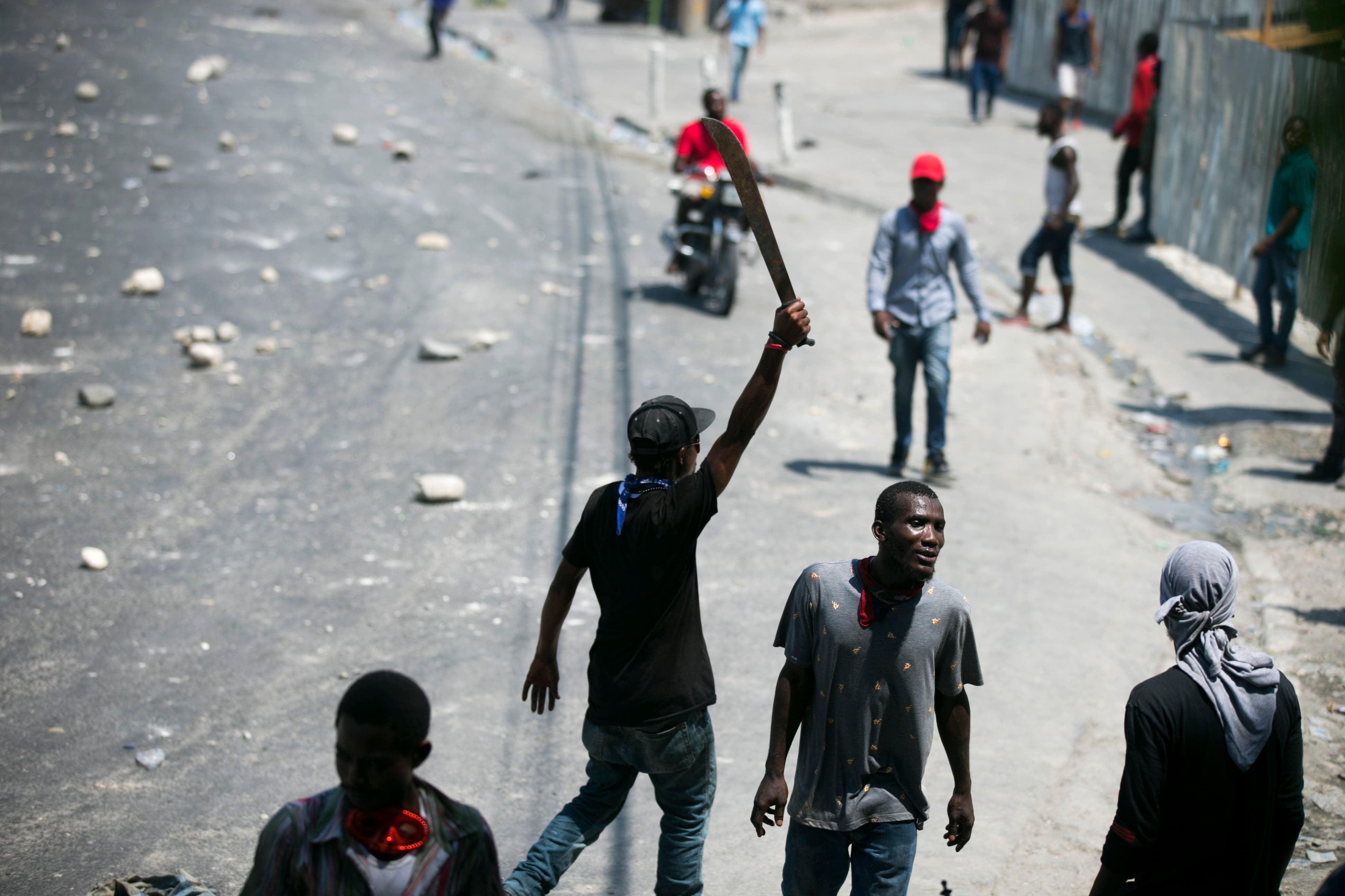 Puerto Príncipe se paraliza en jornada de protestas por la falta de gasolina