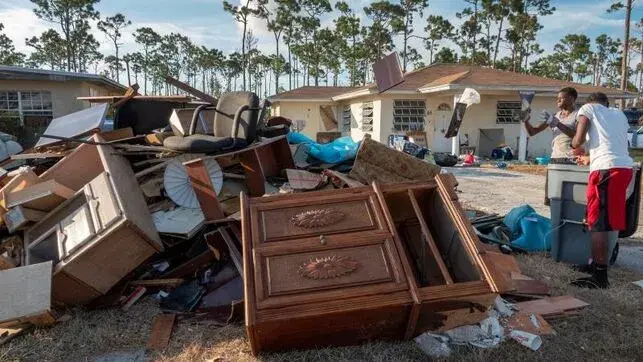 Bahamas afronta una crisis humanitaria por damnificados del huracán Dorian