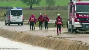 Tres muertos y daños catastróficos por graves inundaciones en España