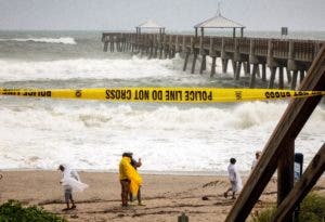 Hurricane Dorian's landfall eve in Florida