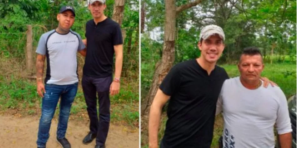 Guaidó niega conocer a criminales colombianos con los que se tomó una foto