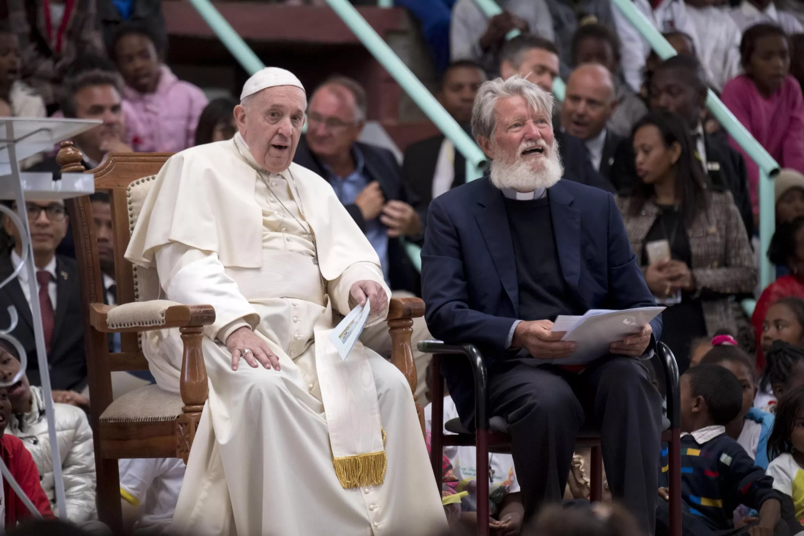 El papa ensalza el trabajo de los pobres en Madagascar