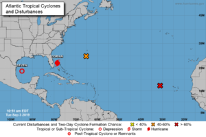 Alivio y vuelta a la normalidad en sur de la Florida tras desvío del huracán