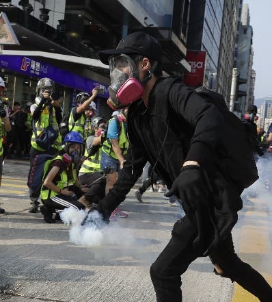 Nuevas escenas de caos en Hong Kong