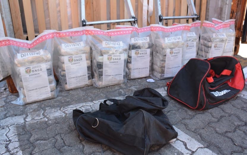 DNCD ocupa 48 paquetes cocaína en puerto Caucedo