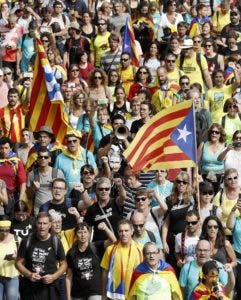 Cataluña-Barcelona-independentistas