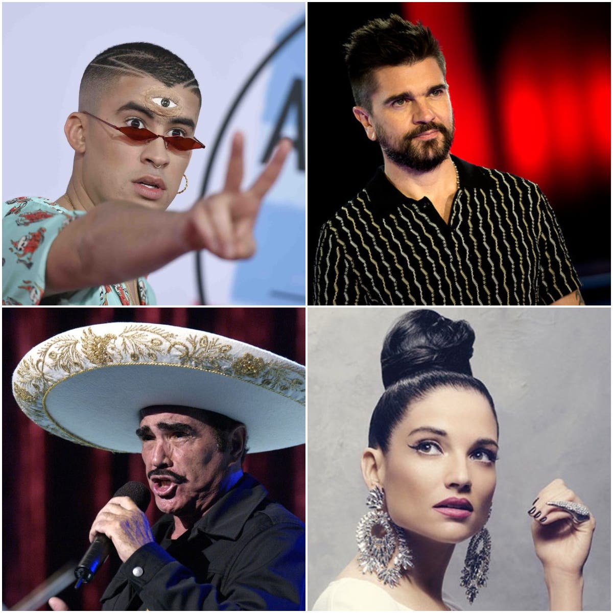 Bad Bunny, Juanes y Fernández entre artistas que actuarán en los Latin Grammy