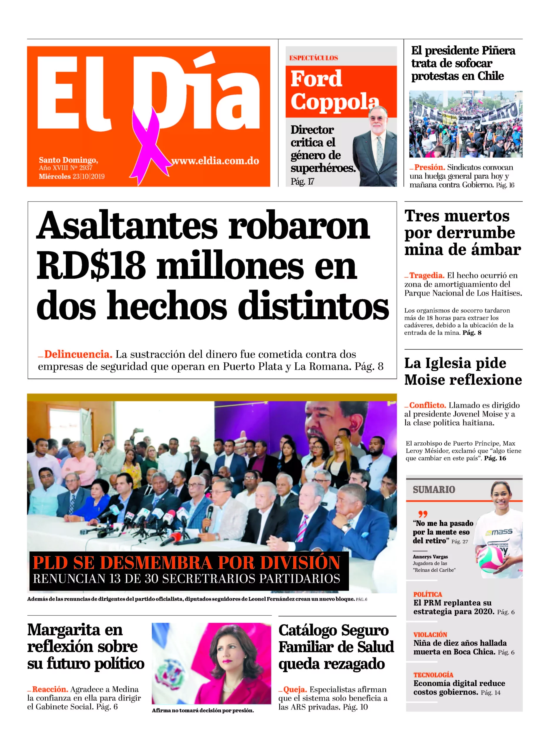 Portada impresa