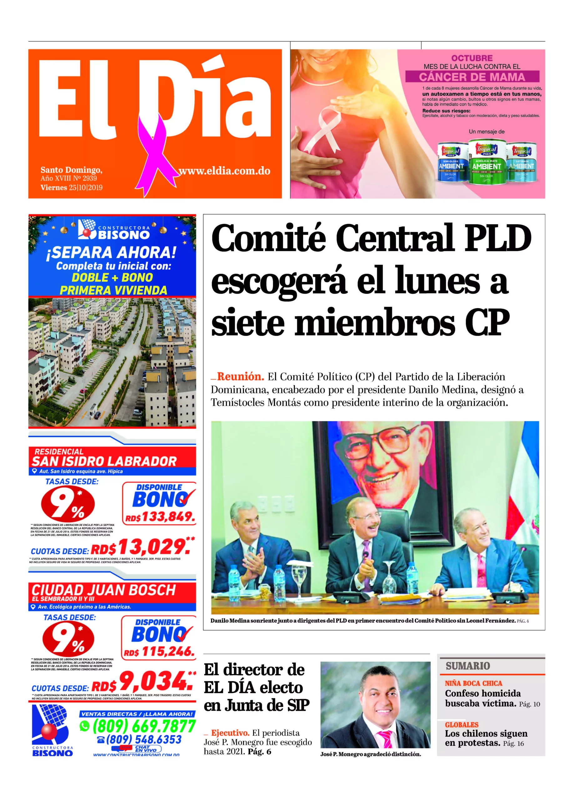 Portada impresa