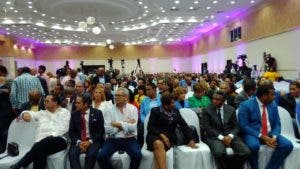 Candidatos leonelistas asisten a acto de proclamación PLD