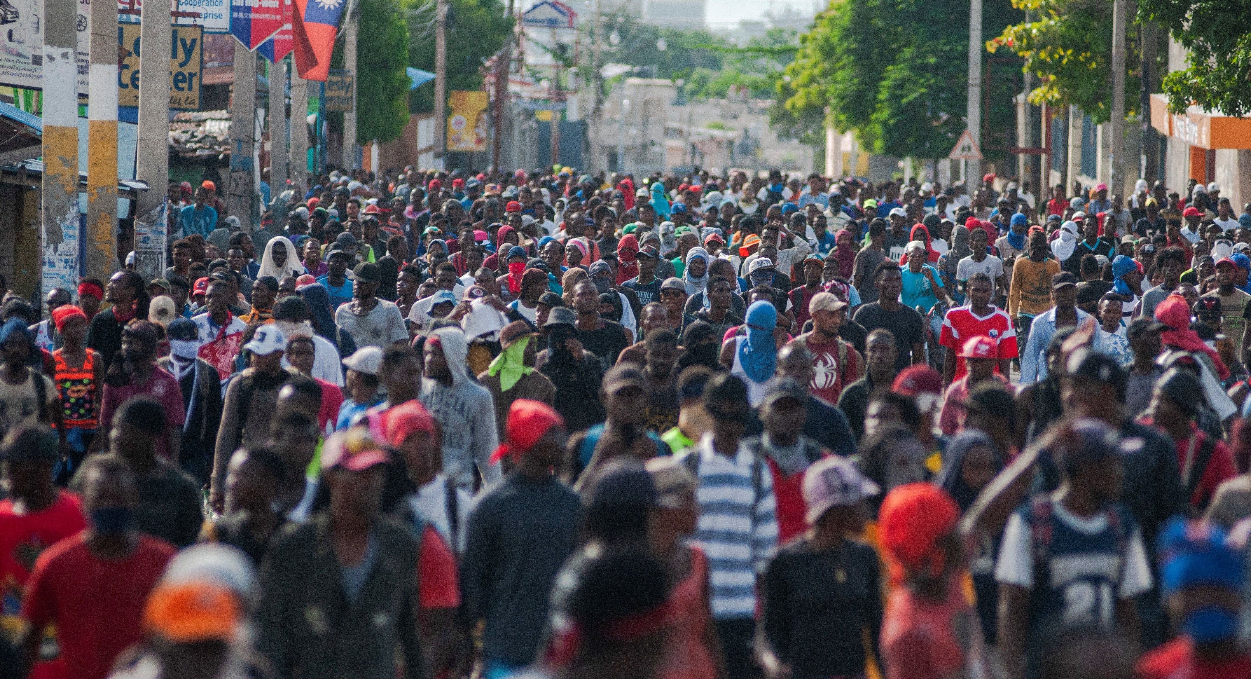 Miles de haitianos volvieron a las calles a exigir la renuncia de Moise