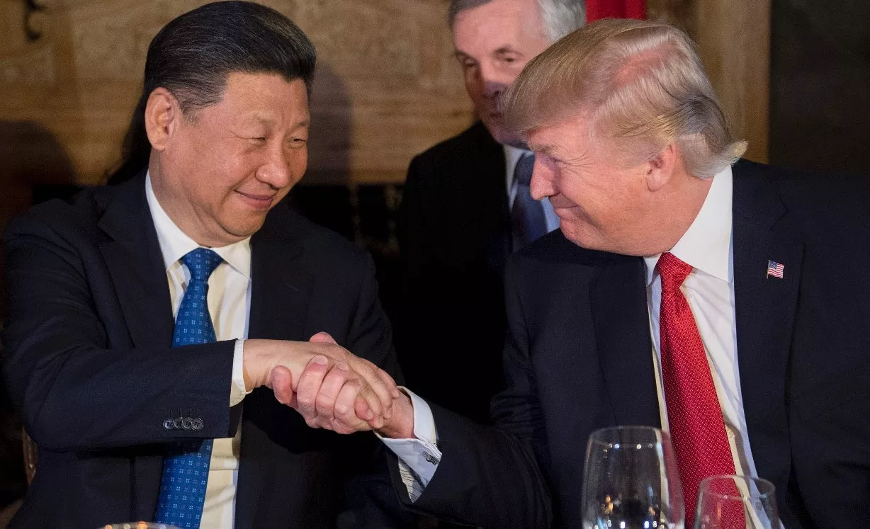 TOPSHOT-US-CHINA-DIPLOMACY-TRUMP-XI