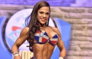 Atleta dominicana Elba Viola queda en segundo lugar en Mundial Fisiculturismo