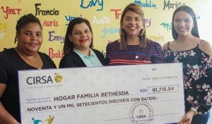 El Grupo Cirsa entrega un donativo a hogar