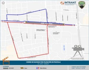 Elevado de la Kennedy con avenida Ortega y Gasset estará cerrado mañana 