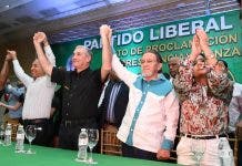 Partido Liberal Reformista proclama a Gonzalo Castillo como su candidato presidencial