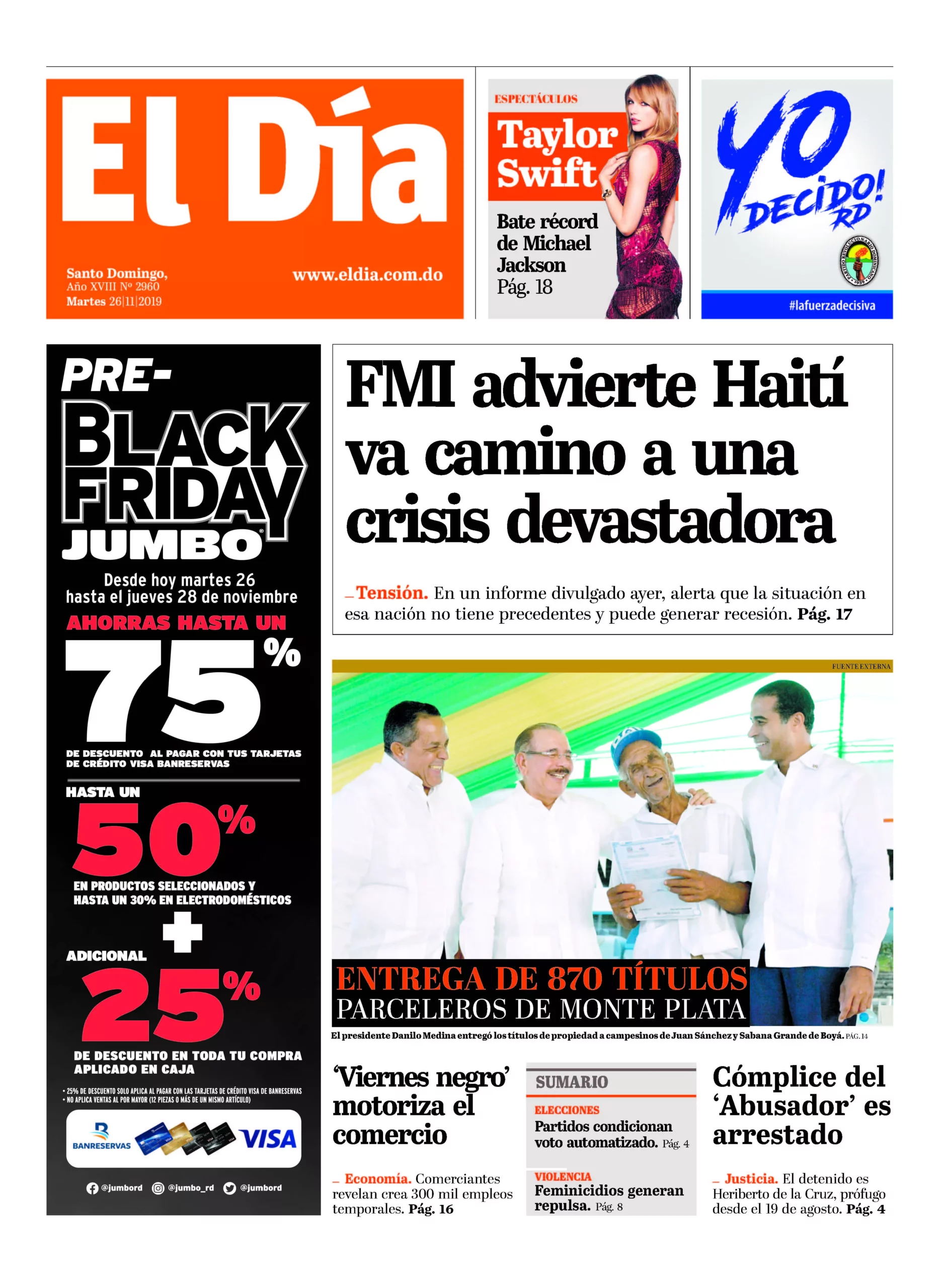 Portada impresa