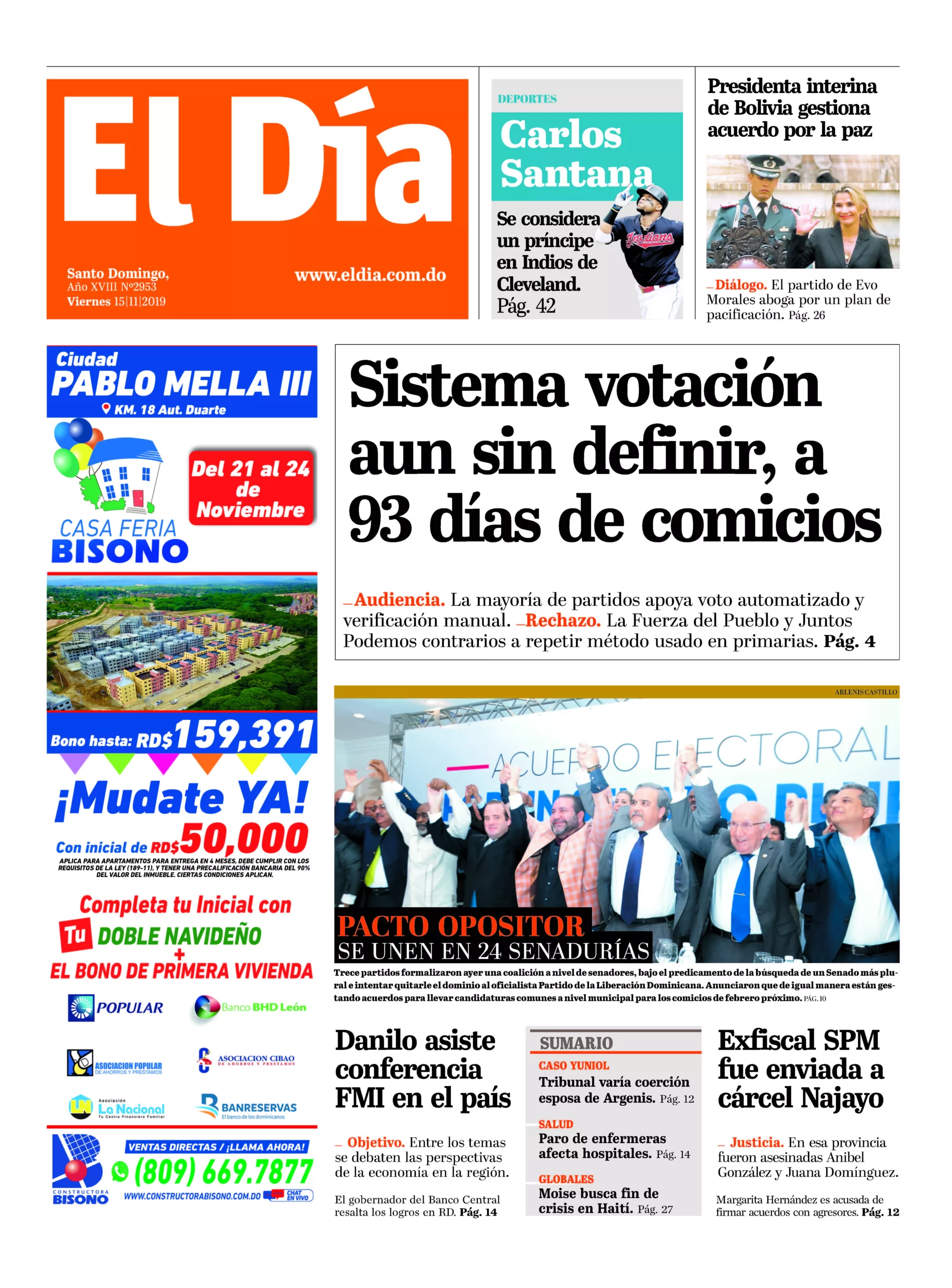 Portada impresa