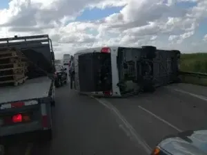 Varios heridos, entre ellos turistas rusos, en accidente de tránsito en la Autovía del Coral