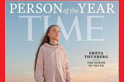 Greta Thunberg es la “persona del año” para la revista Time