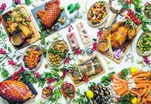 Opciones para una cena de Nochebuena saludable