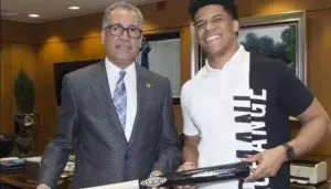 Novato Juan Soto agradece el apoyo recibido por dominicanos