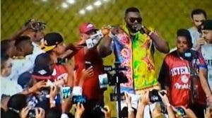 David Ortiz en el Quisqueya: «Que viva papá Dios, que viva la República Dominicana»