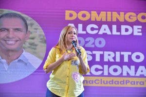 Candidata a vicealcaldesa asegura trabajarán para transformar el Distrito Nacional