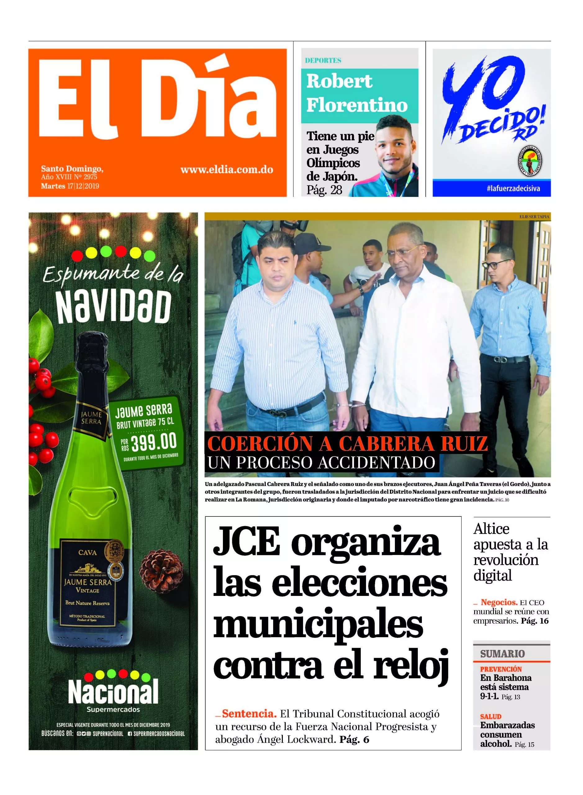 Portada impresa
