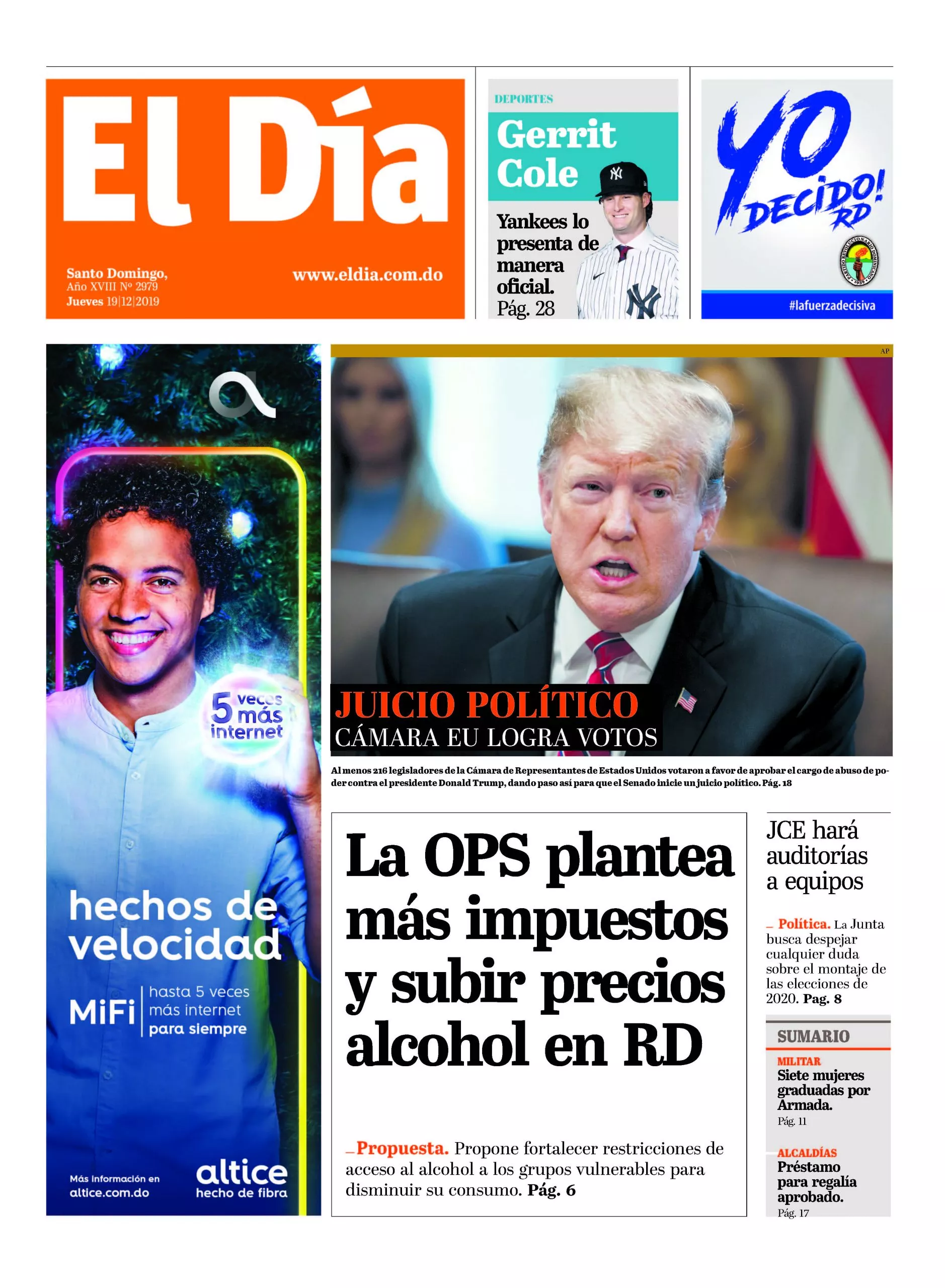Portada impresa
