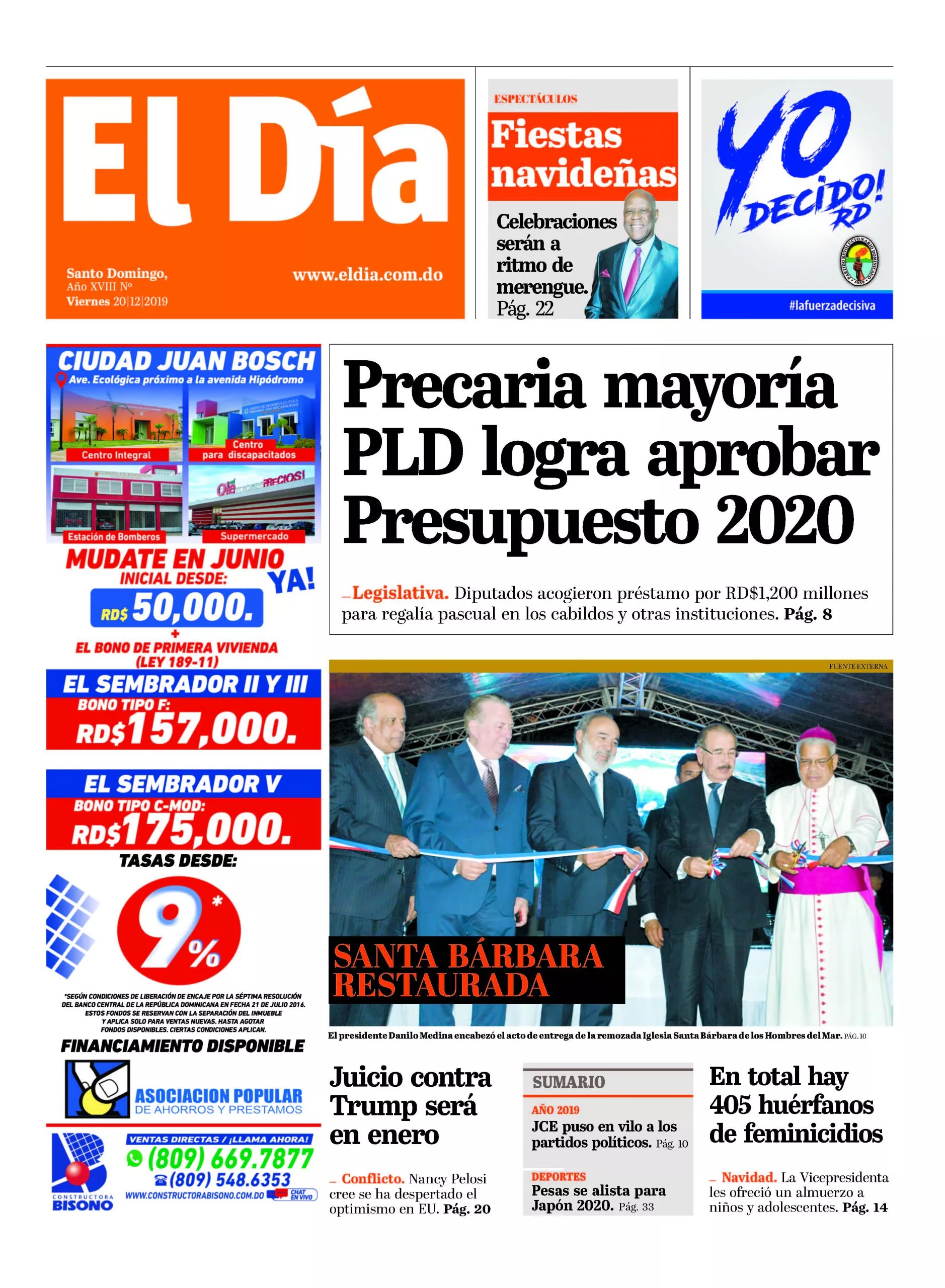Portada impresa