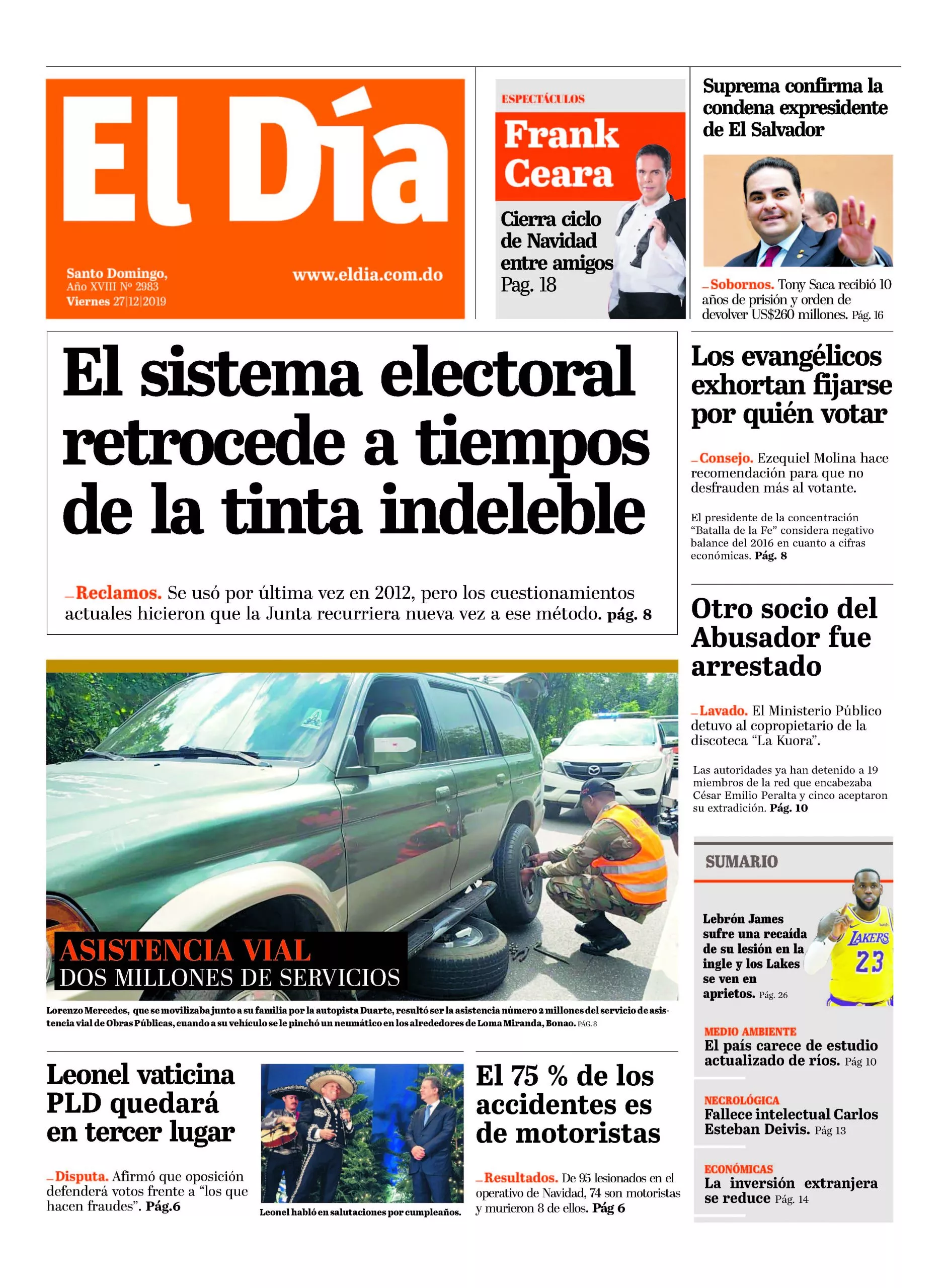 Portada impresa