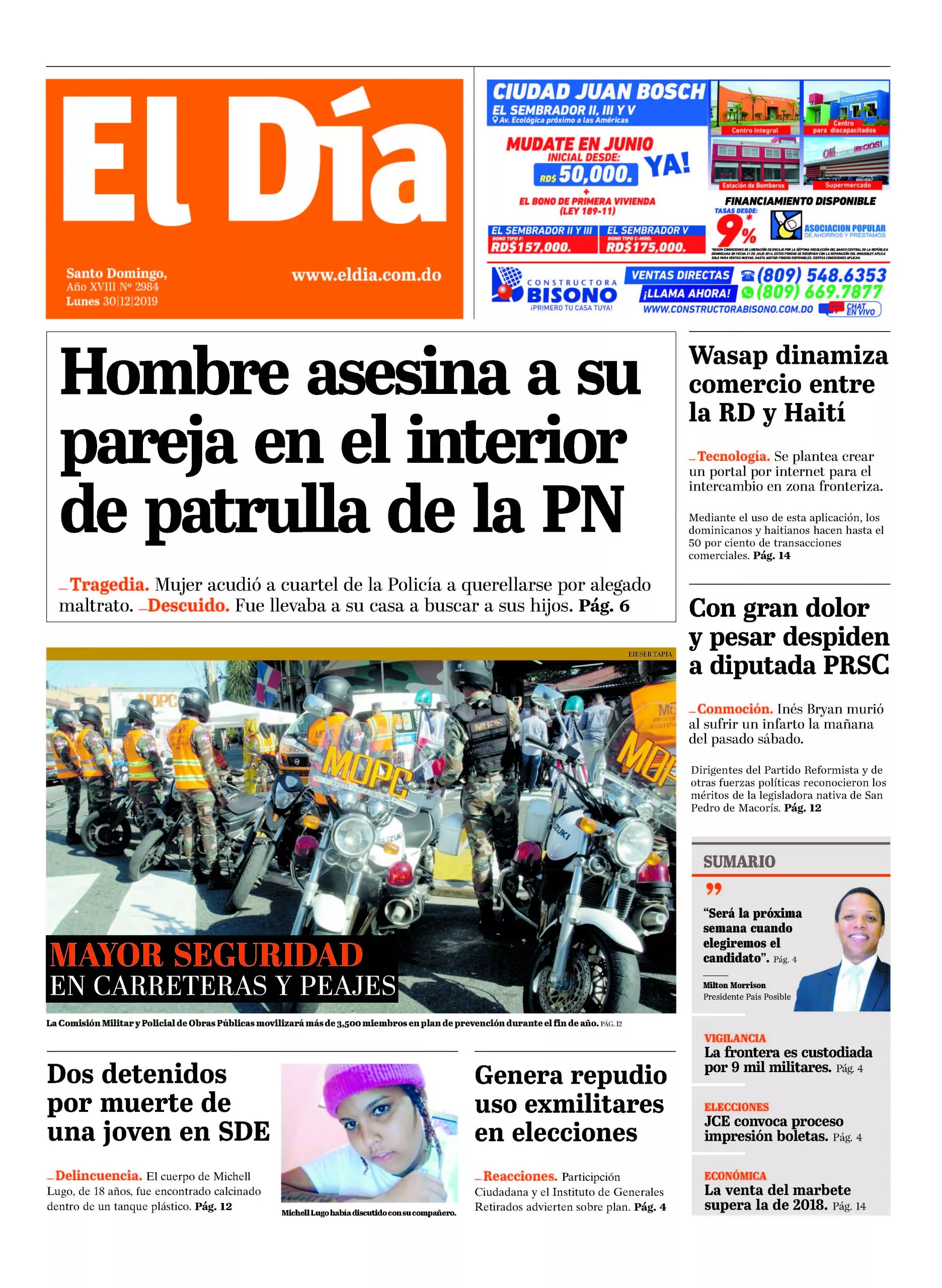 Portada impresa