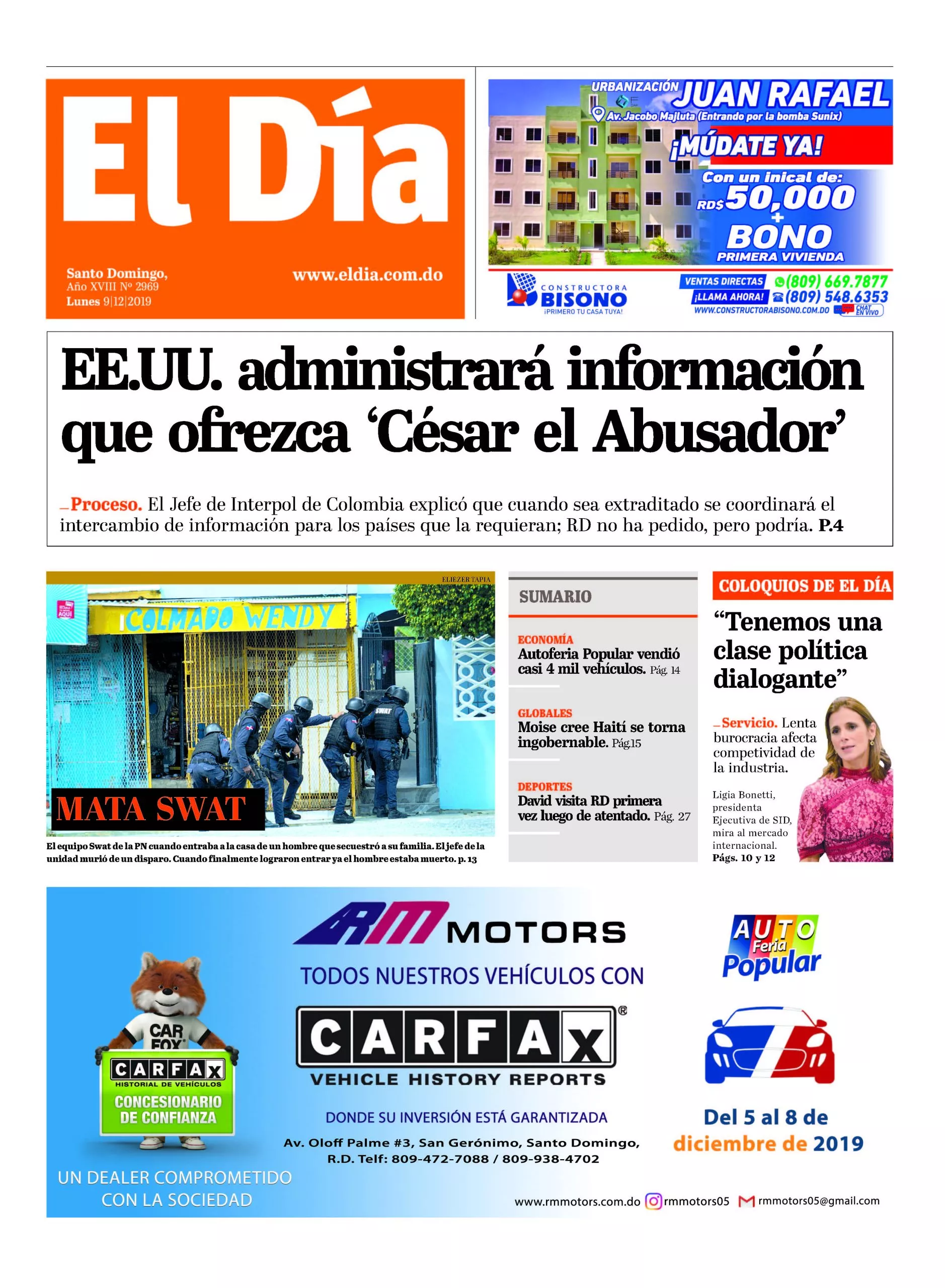 Portada impresa