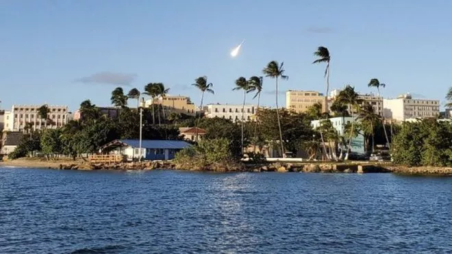 Meteoro en Puerto Rico: una 