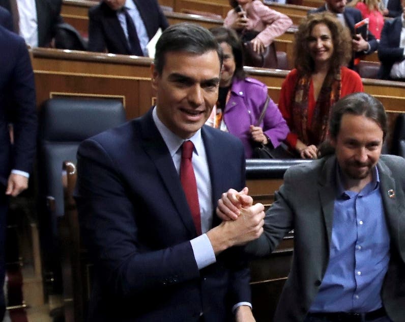 Sánchez logra  los votos para su Gobierno
